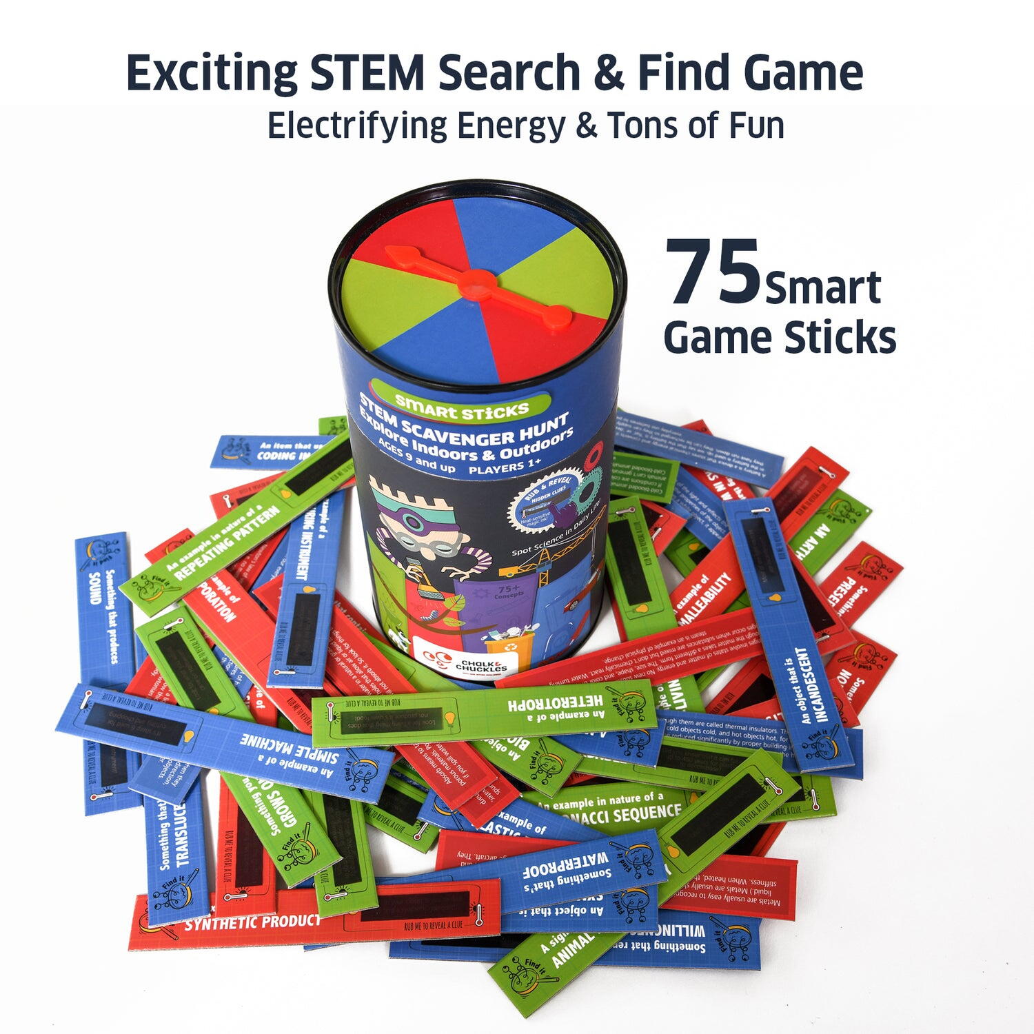 Joc Smart Sticks - Vanatoarea de comori STEM, [3],bestfam.ro