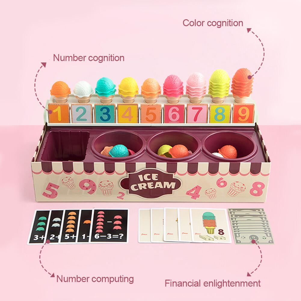 Joc educativ - Inghetata colorata, [4],bestfam.ro