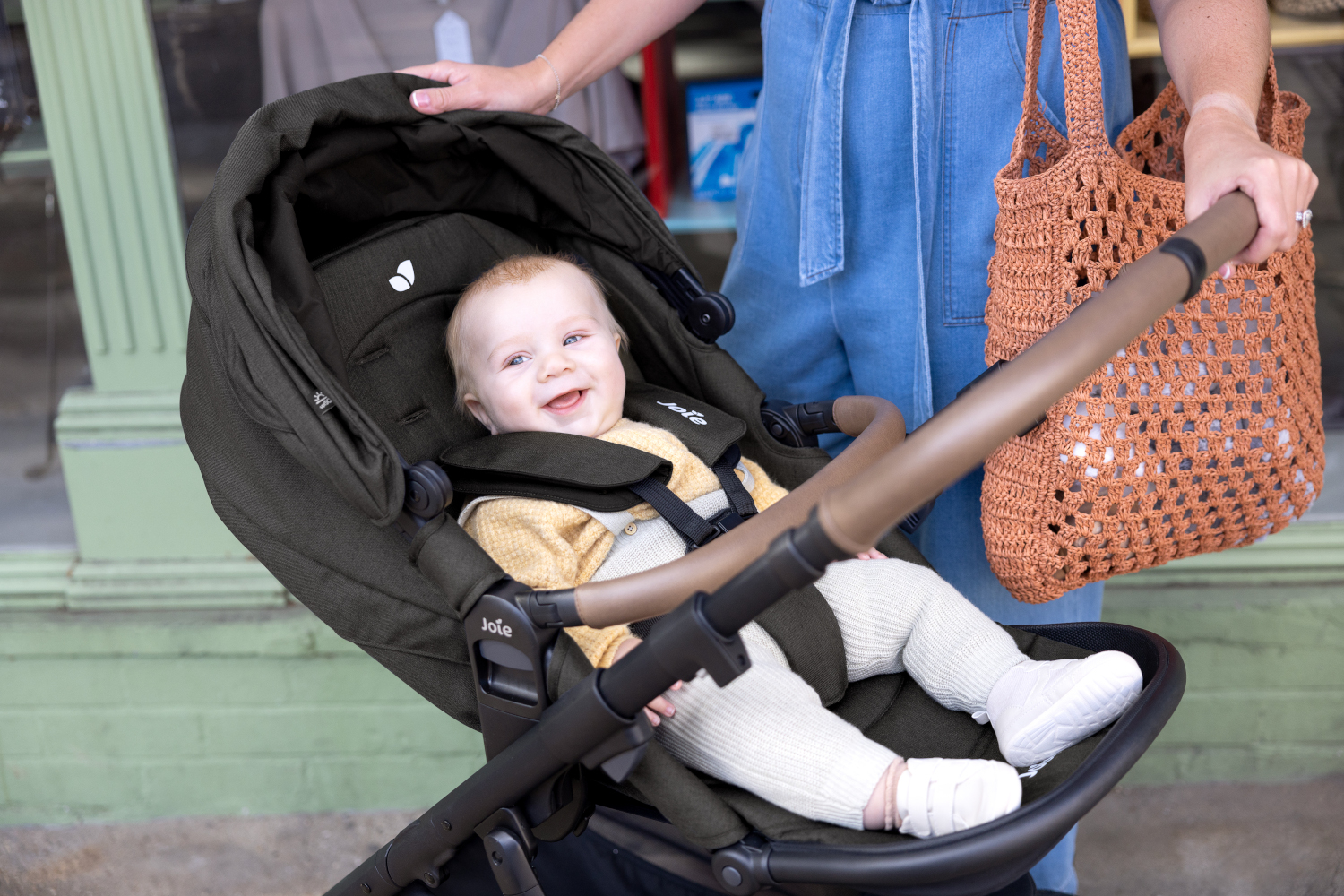 Joie - Carucior pentru copii reglabil pe inaltime Alore, Pebble, [7],bestfam.ro