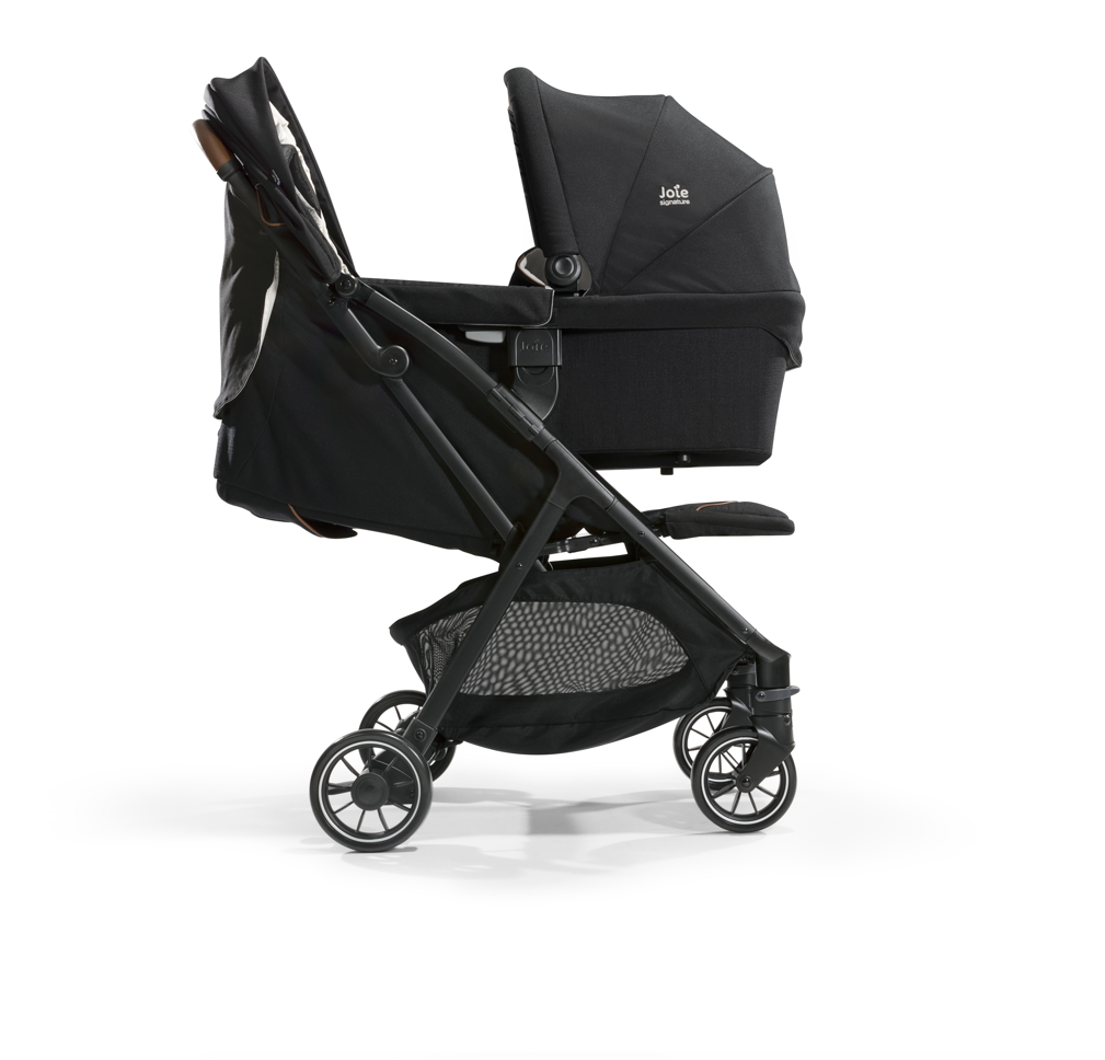 Joie - Carucior pentru copii ultracompact 2 in 1 Parcel, nastere - 22 kg, Signature Eclipse (Carucior Parcel Eclipse + Landou Ramble XL Eclipse), [3],bestfam.ro