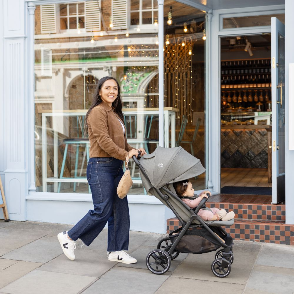 Joie - Carucior ultracompact Parcel LX, nastere - 22 kg, Signature Evergreen, [3],bestfam.ro