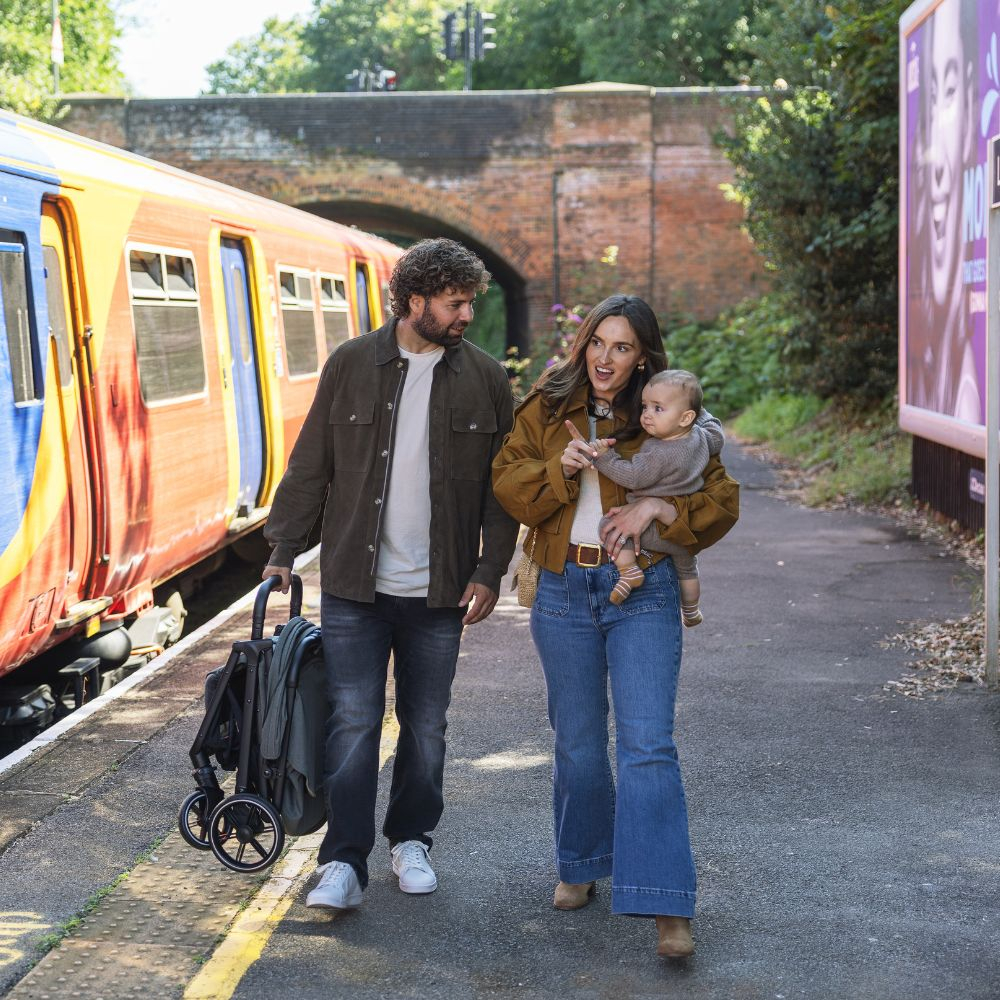 Joie - Carucior ultracompact Parcel LX, nastere - 22 kg, Signature Evergreen, [4],bestfam.ro