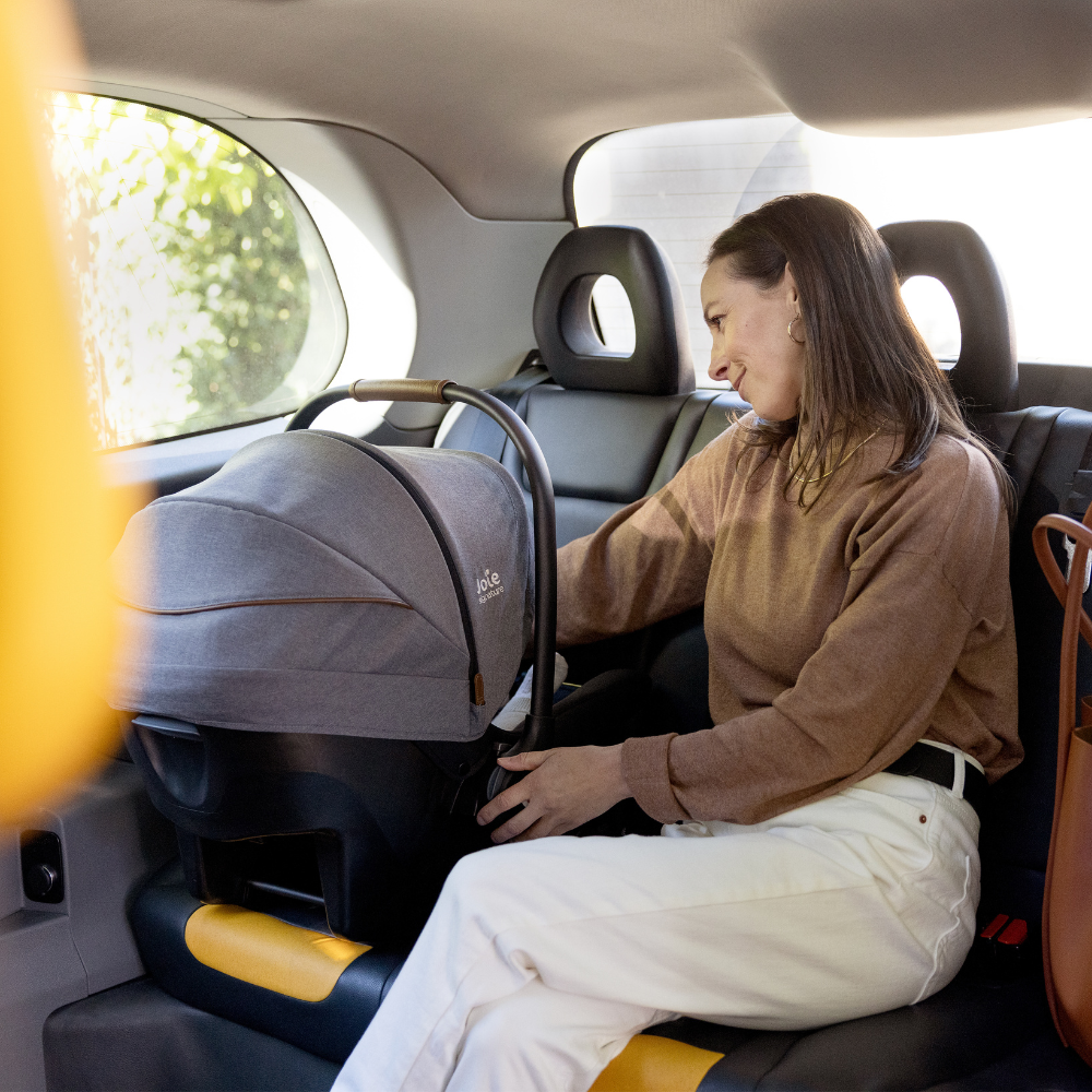 Joie - Scoica auto cu ISOFIX integrat Sprint Signature Eclipse, nastere - 75 cm, testata inclusiv la impact lateral, conform ECE R129 si testata ADAC, [4],bestfam.ro