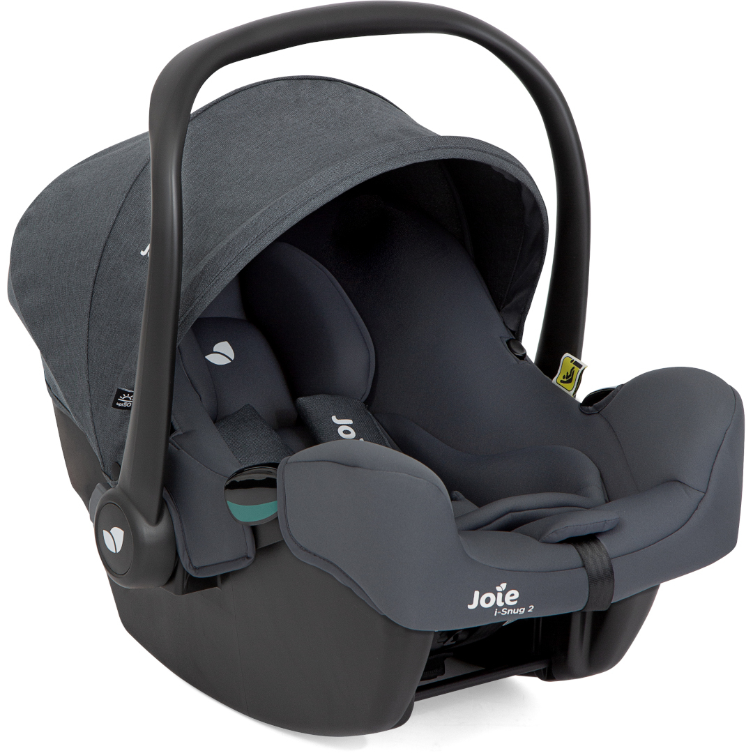 Joie - Scoica auto i-Snug 2 cu tetiera reglabila, 40-75 cm, Moonlight, testata ADAC si certificata R129