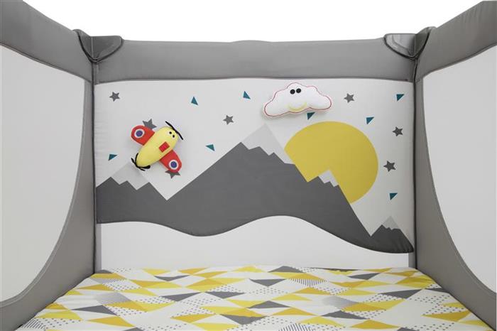 Joie - Tarc de joaca si Patut cu un nivel Cheer Little Explorer, [6],bestfam.ro