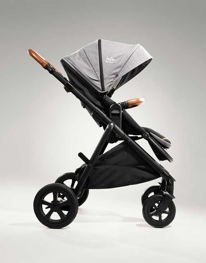 Joie - Carucior multifunctional 2 in 1, reglabil pe inaltime, Aeria Signature Carbon, [4],bestfam.ro