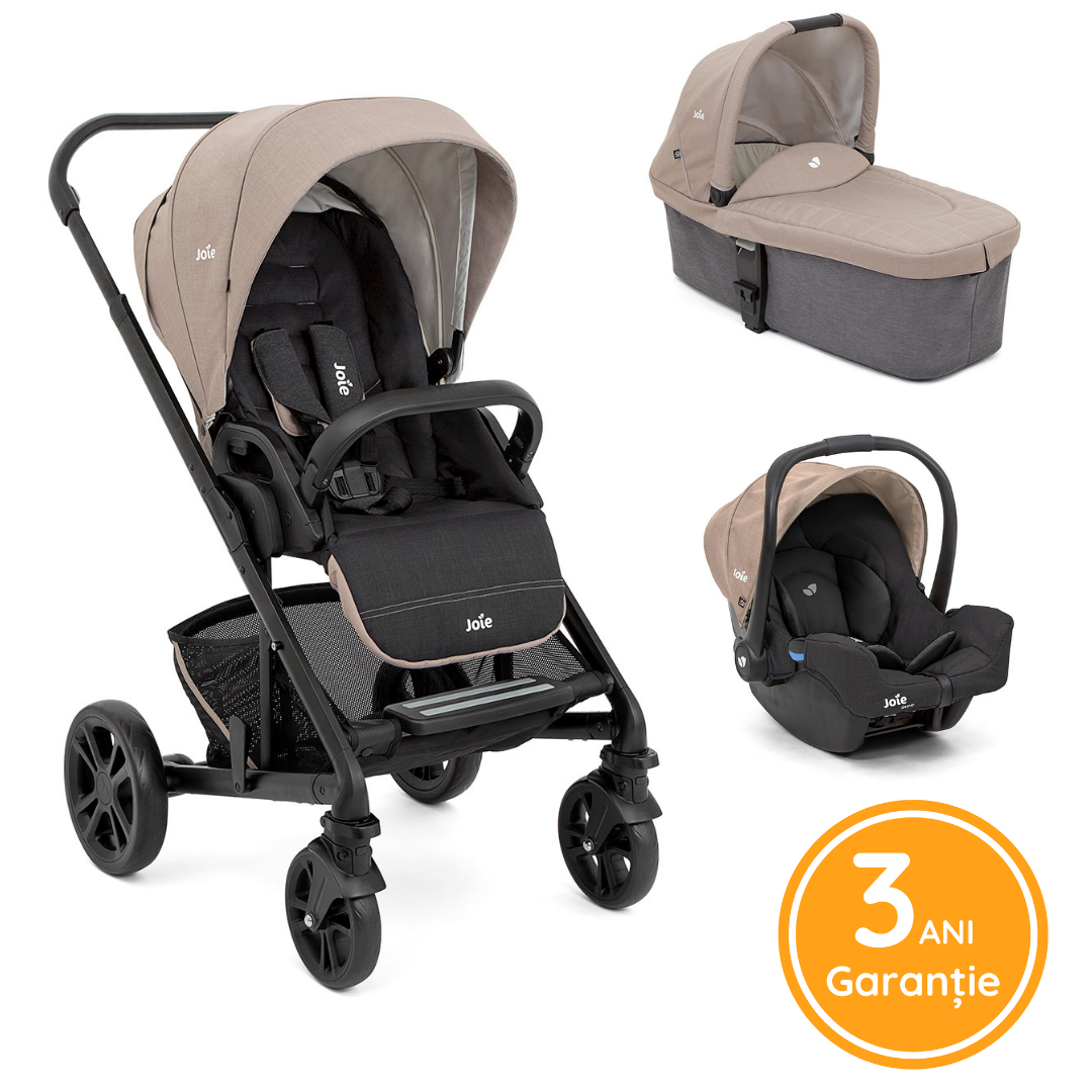 Joie- Carucior multifunctional 3 in 1 Chrome Mushroom