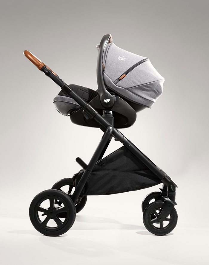 Joie - Carucior multifunctional, reglabil pe inaltime Aeria Signature, Carbon, [5],bestfam.ro