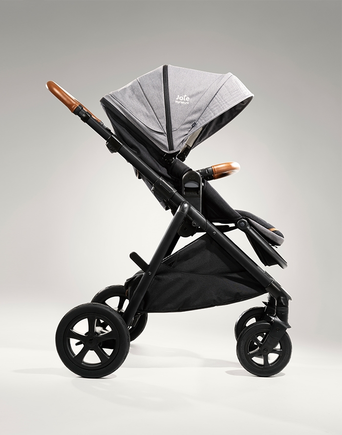 Joie - Carucior multifunctional, reglabil pe inaltime Aeria Signature, Carbon, [6],bestfam.ro