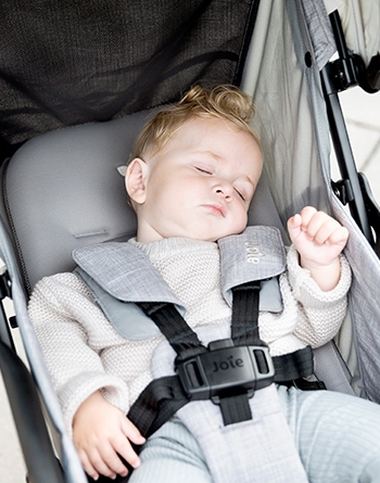 Joie - Carucior multifunctional, reglabil pe inaltime Aeria Signature, Eclipse, [3],bestfam.ro