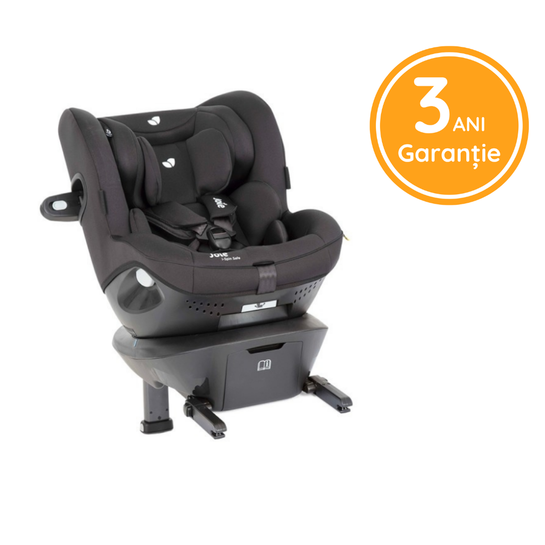 Joie - Scaun auto i-Spin Safe Coal, nastere - 105 cm, exclusiv rear-facing