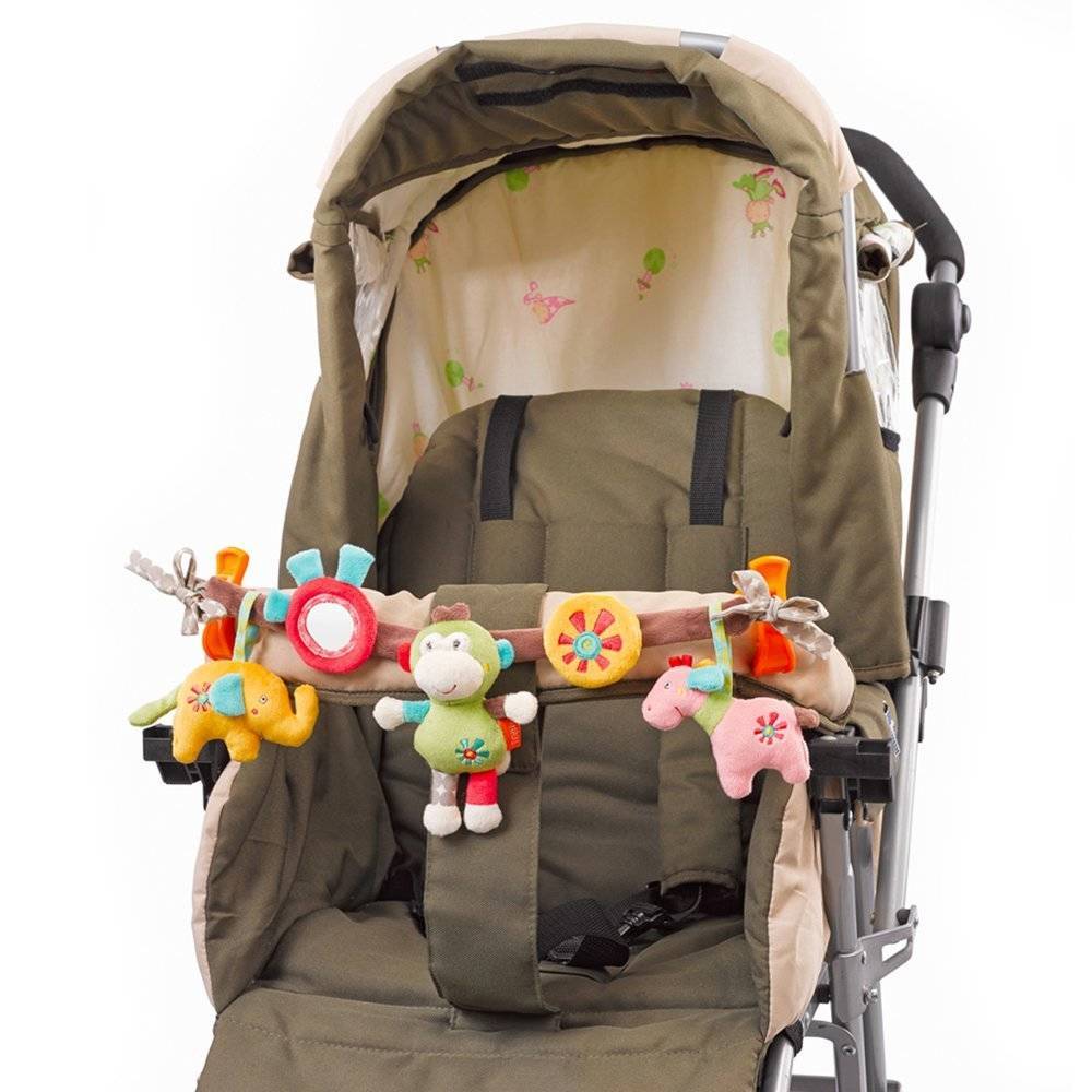 Jucarie carucior-Animalute vesele, [2],bestfam.ro