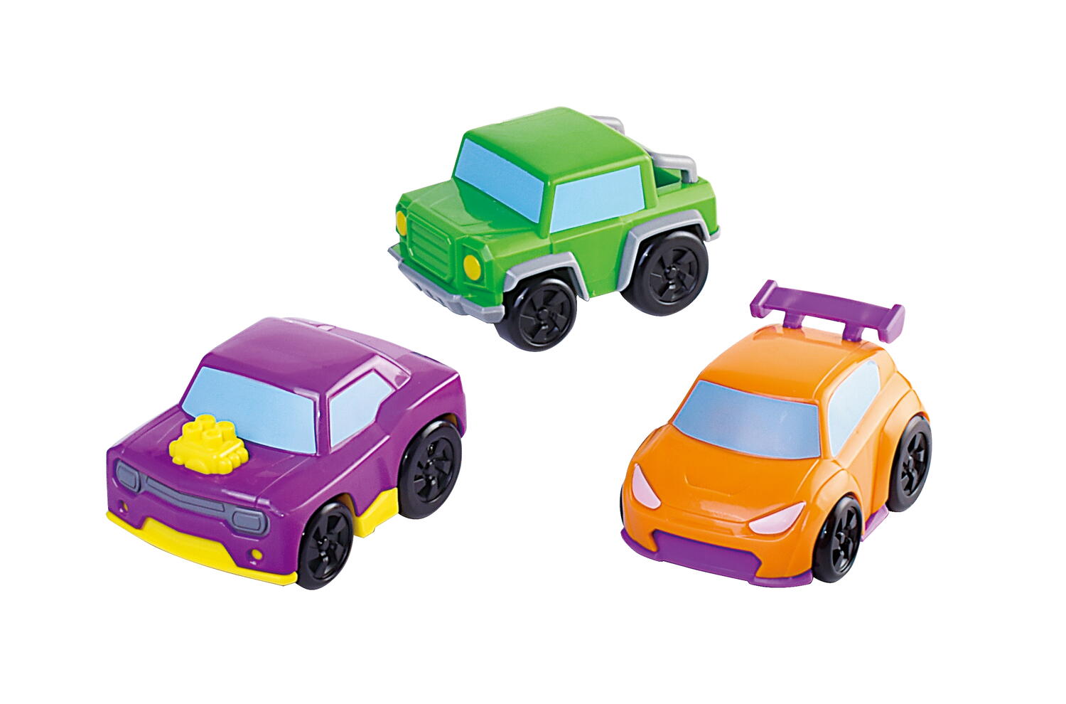 Jucarie interactiva - Camion cu platforma auto, [2],bestfam.ro