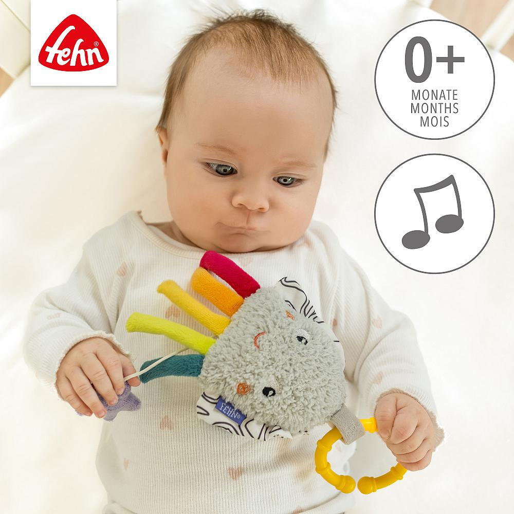 Jucarie muzicala mini - Caracatita colorata, [2],bestfam.ro