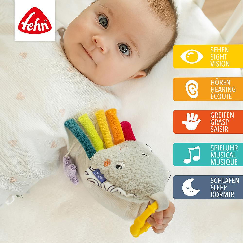 Jucarie muzicala mini - Caracatita colorata, [3],bestfam.ro