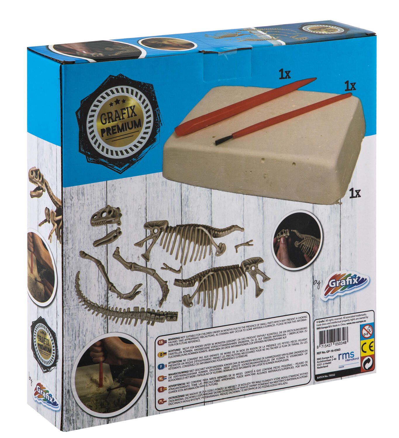 Kit excavare - Dinozaur fioros, [4],bestfam.ro