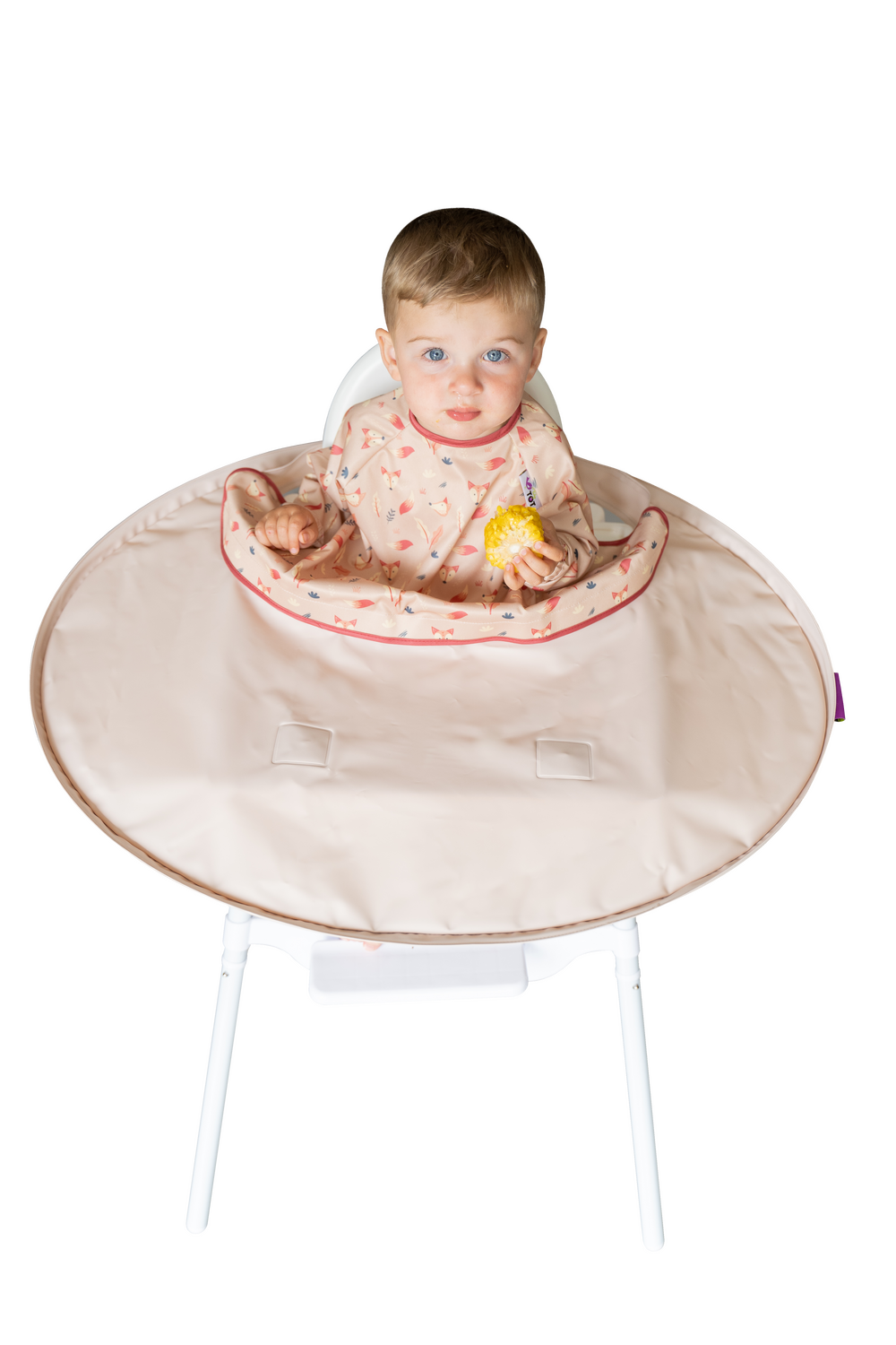 Kit hranire - Baveta si tava (Vulpite)