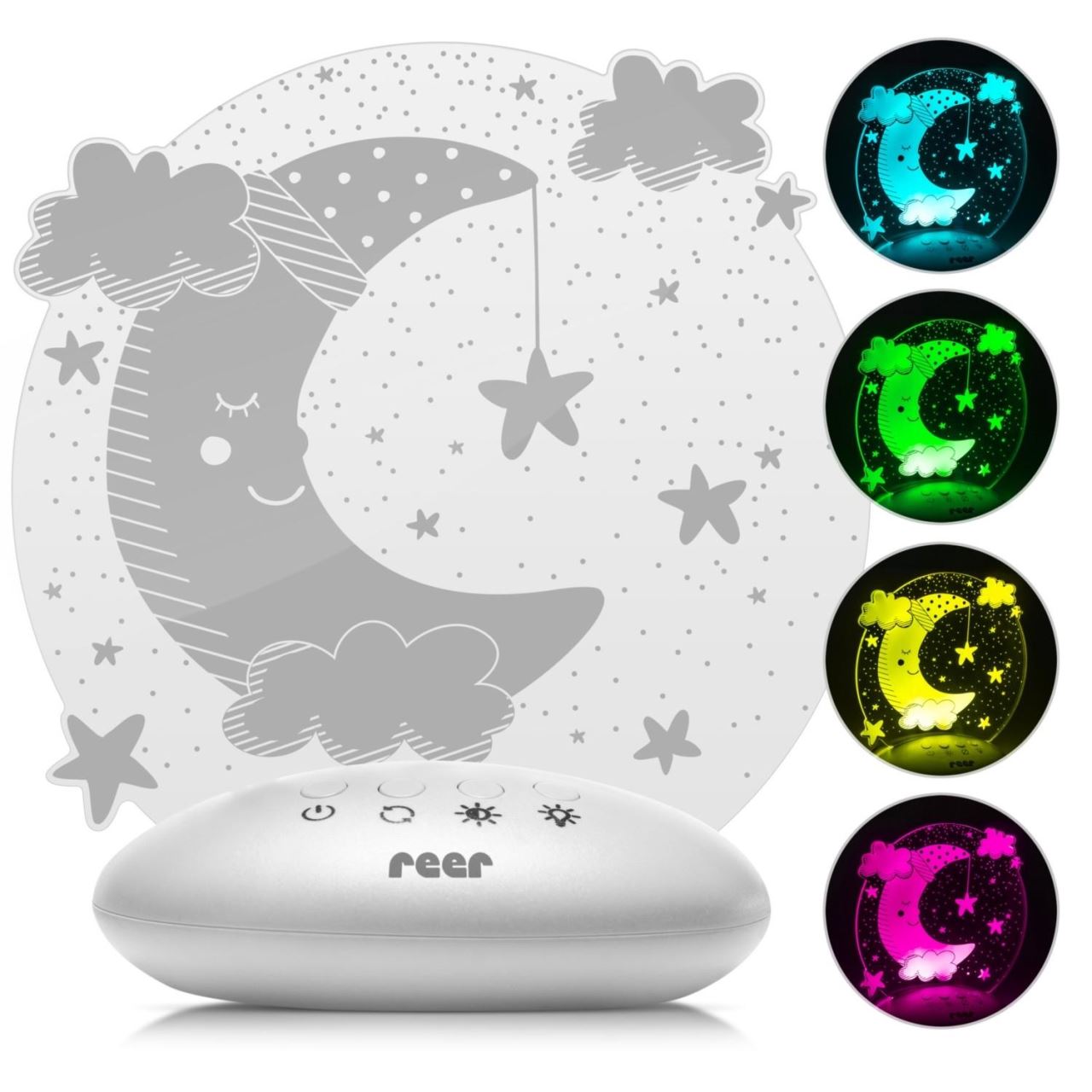 Lampa de veghe ColorLumy Moon Reer 52121