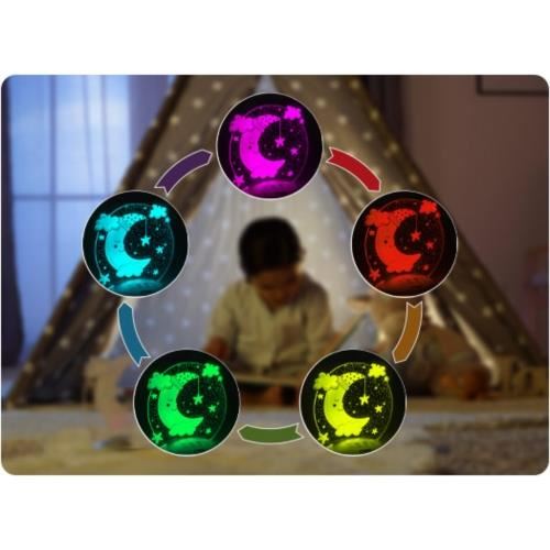 Lampa de veghe ColorLumy Moon Reer 52121, [3],bestfam.ro