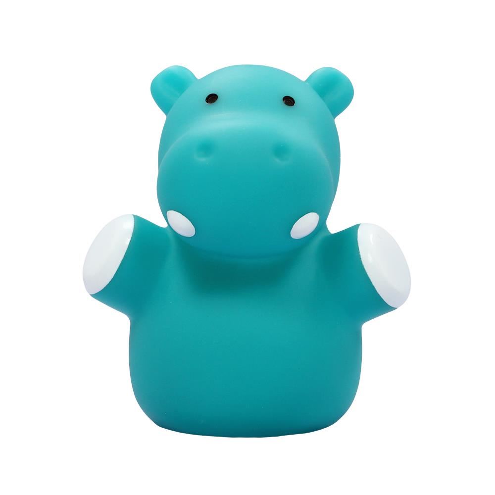 Lampa de veghe cu LED, forma hipopotam, albastru, Lumilu Mini Zoo Hippo, Reer 52353, [5],bestfam.ro