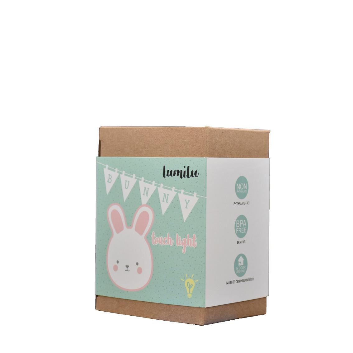 Lampa de veghe si veioza cu touch, 2in1, prindere perete, cu led, lumina reglabila si oprire cronometrata, forma iepuras, Lumilu Touch Light Bunny, Reer 52200, [10],bestfam.ro
