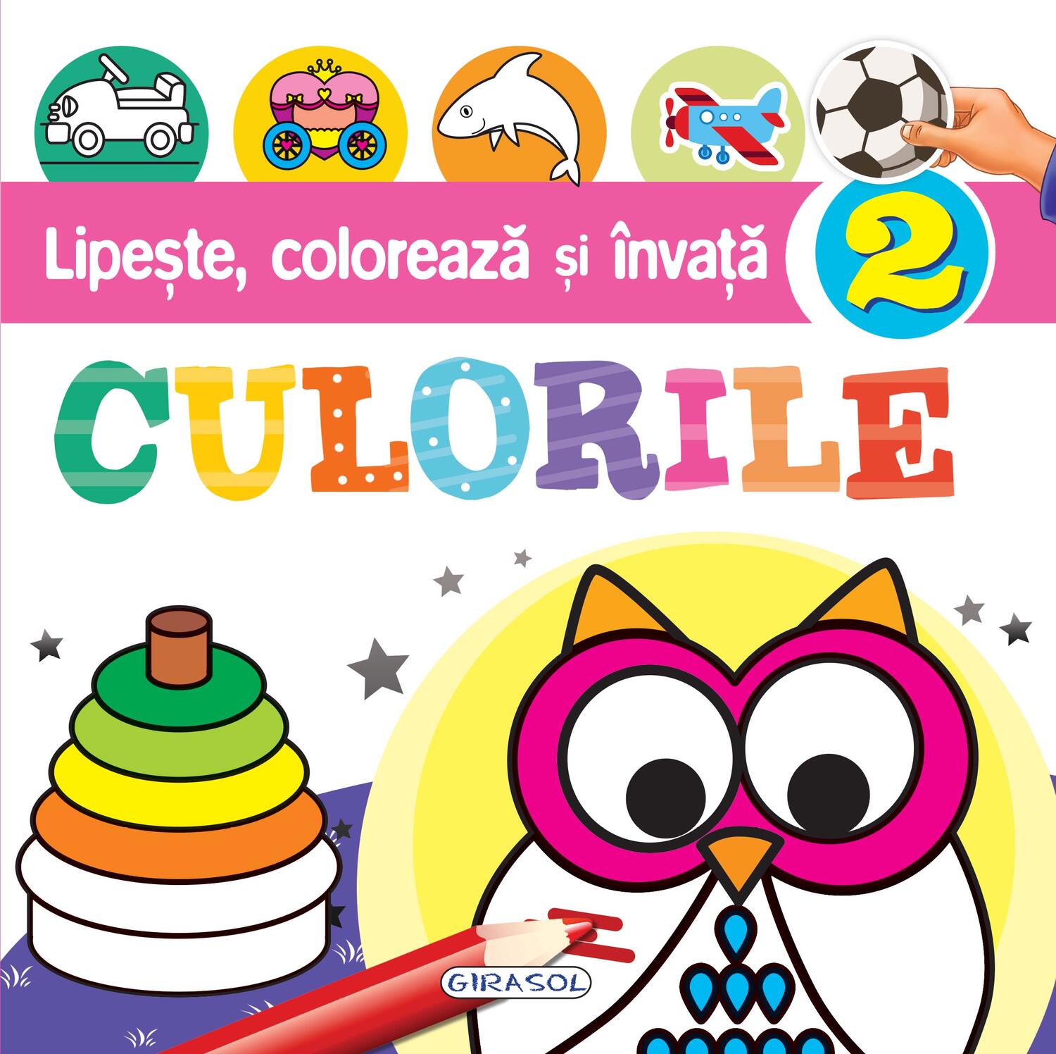 Lipeste, coloreaza si invata culorile 2