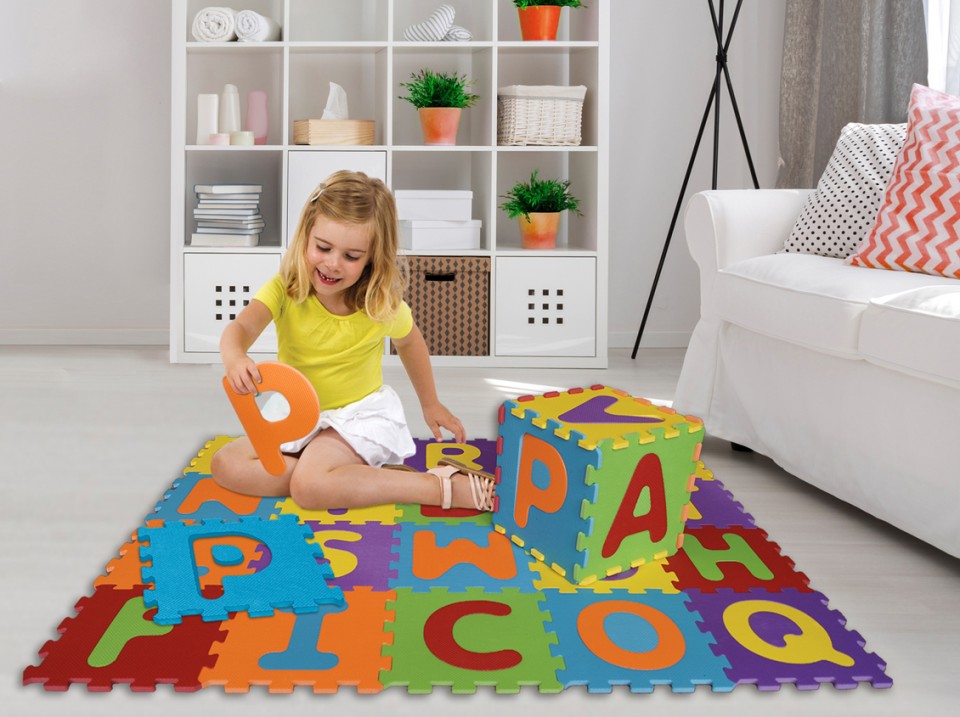 Covoras din spuma - Litere - Ludi, [3],bestfam.ro