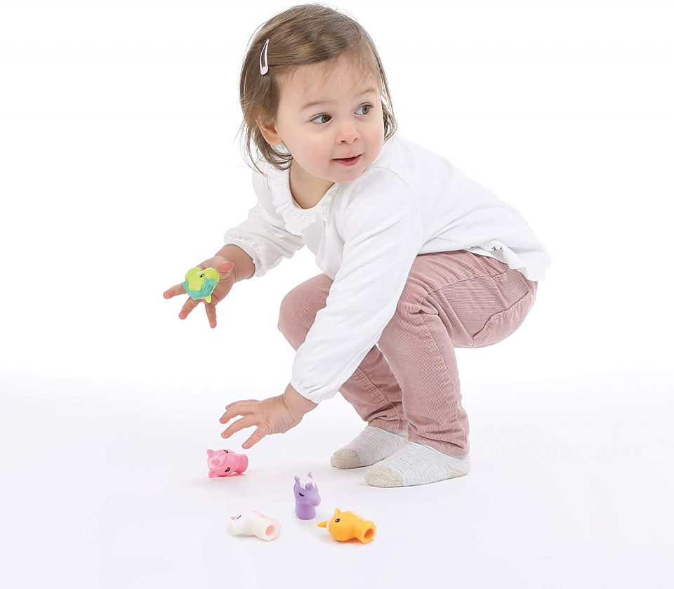 Set 5 marionete deget - Unicorn - Ludi, [5],bestfam.ro