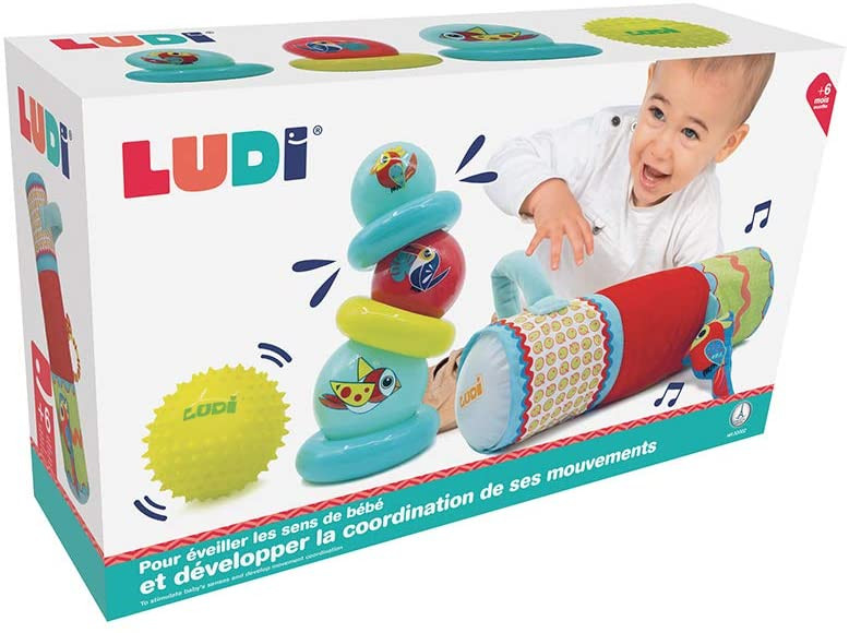 Set jucarii stimulare senzoriala - Ludi, [6],bestfam.ro