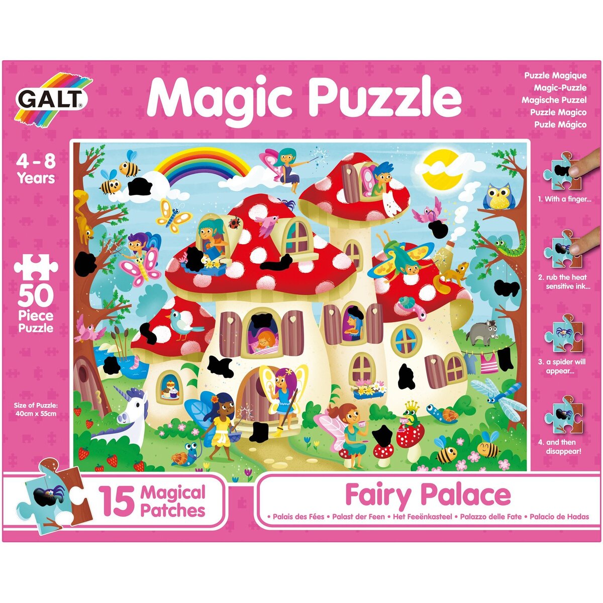 Magic Puzzle - Palatul zanelor (50 piese), [2],bestfam.ro