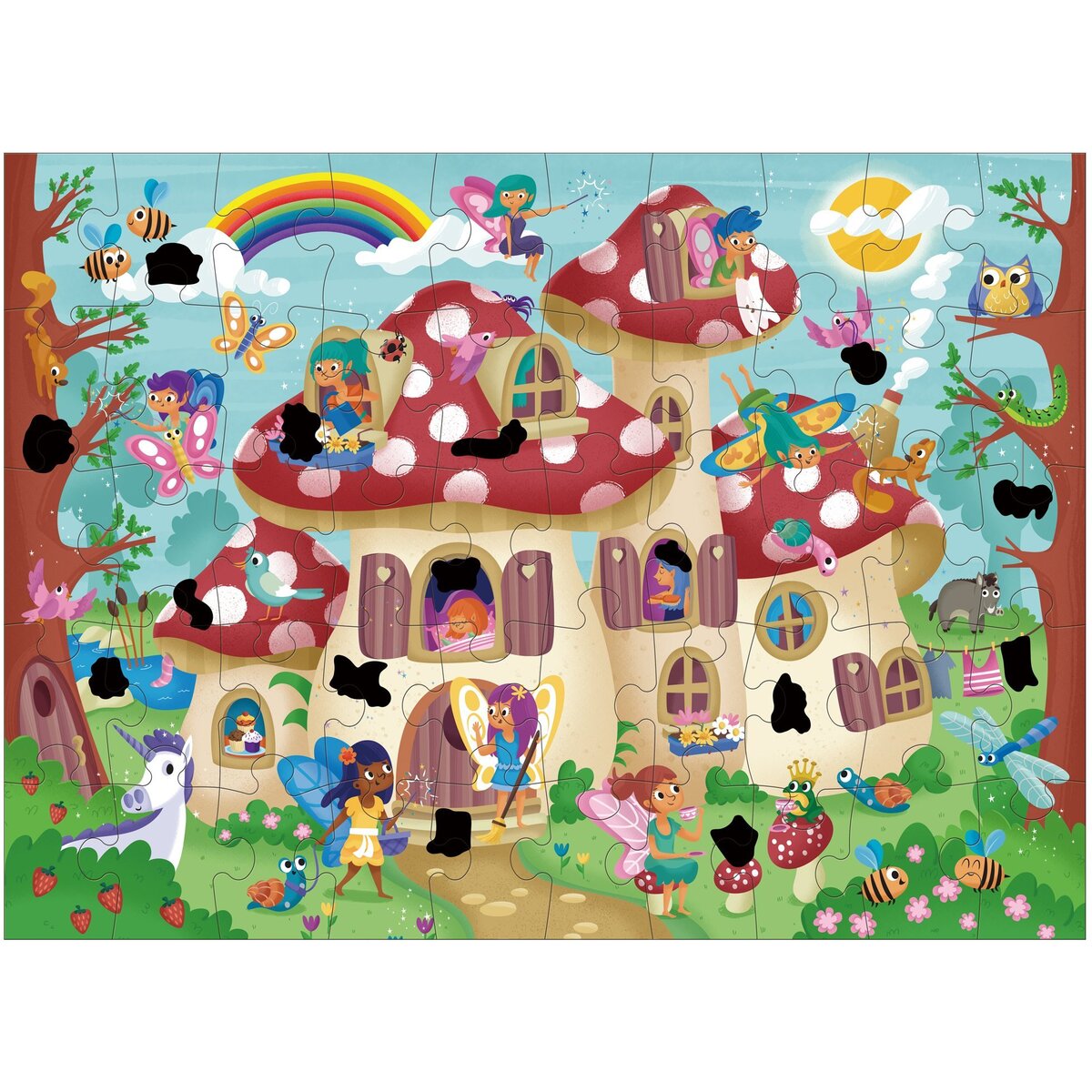 Magic Puzzle - Palatul zanelor (50 piese), [3],bestfam.ro