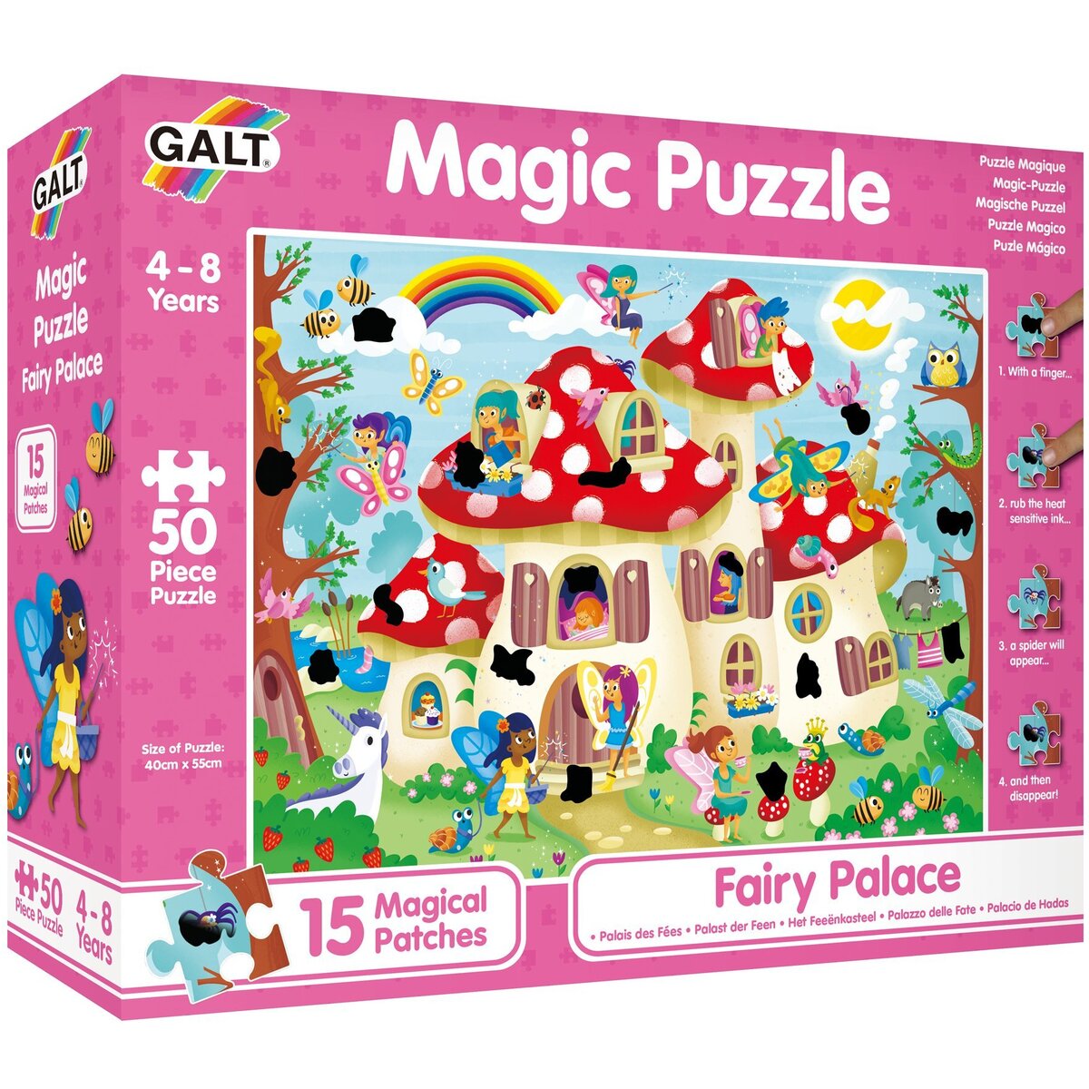 Magic Puzzle - Palatul zanelor (50 piese)