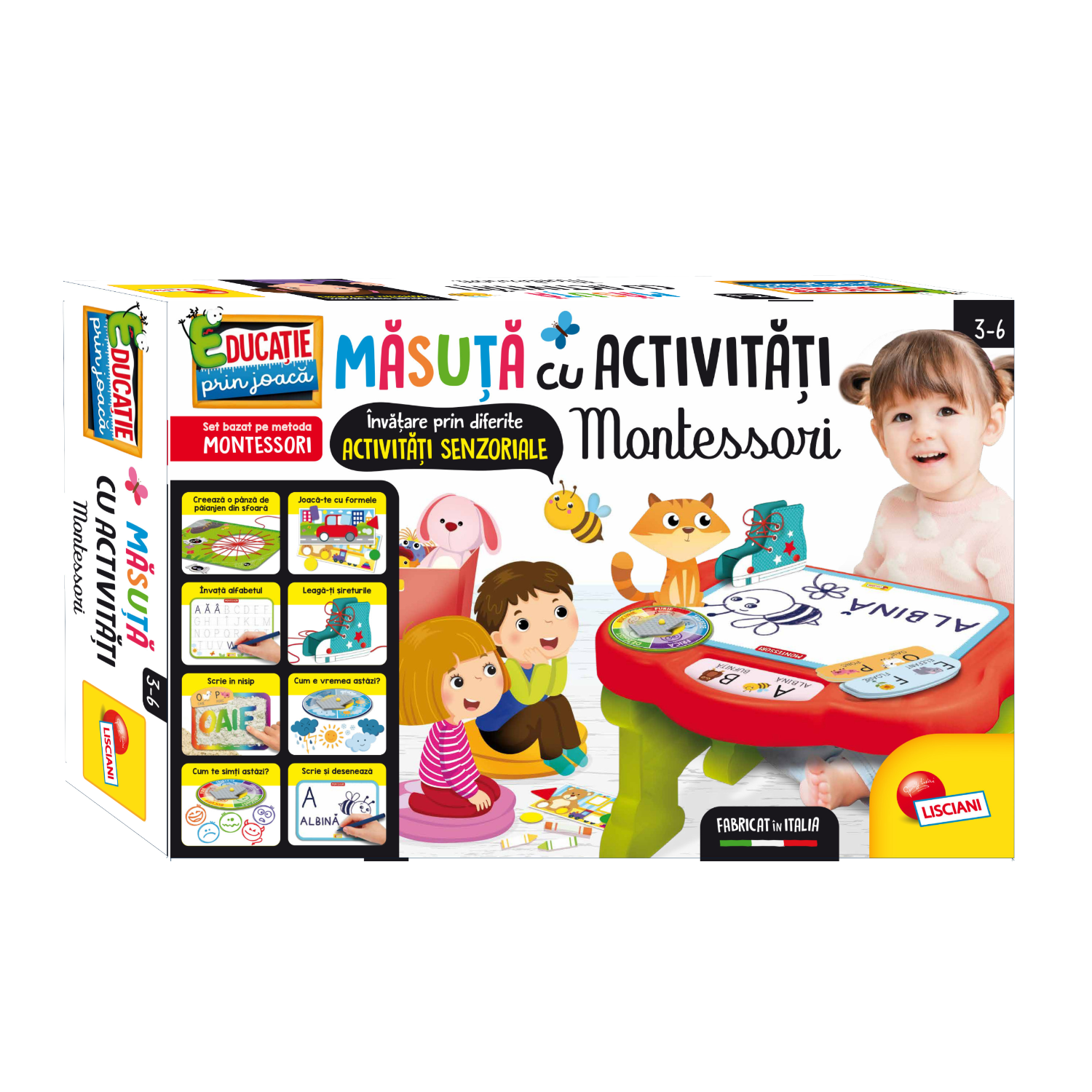 Masuta cu activitati Montessori, in limba romana, [2],bestfam.ro