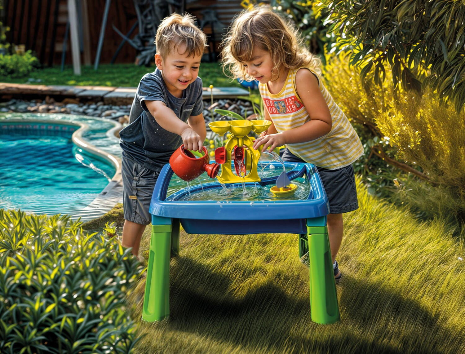 Masuta de activitati 3 in 1 pentru copii - Viu colorata, [3],bestfam.ro