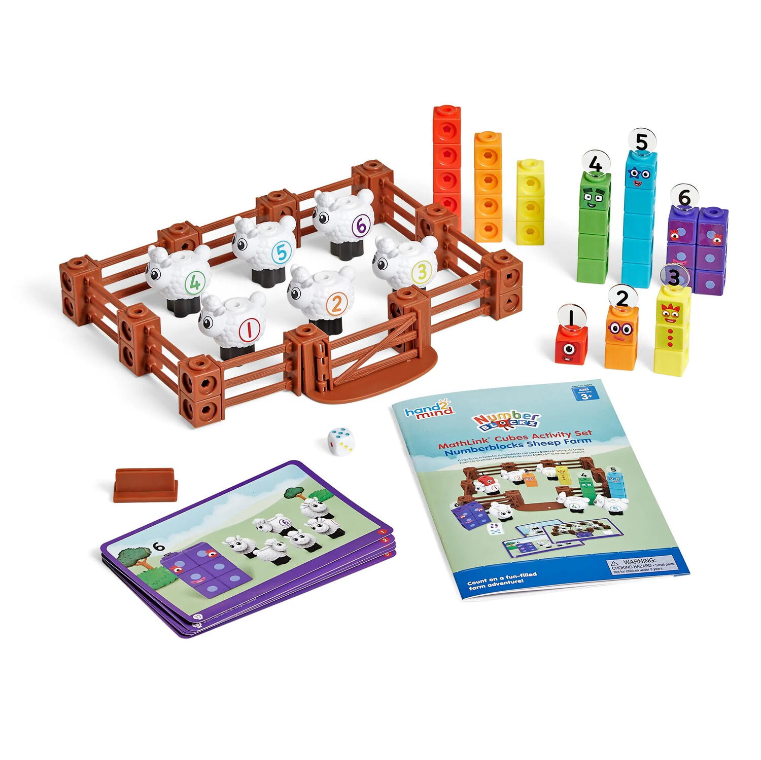 MathLink®Cubes Numberblocks - Ferma oitelor, [3],bestfam.ro