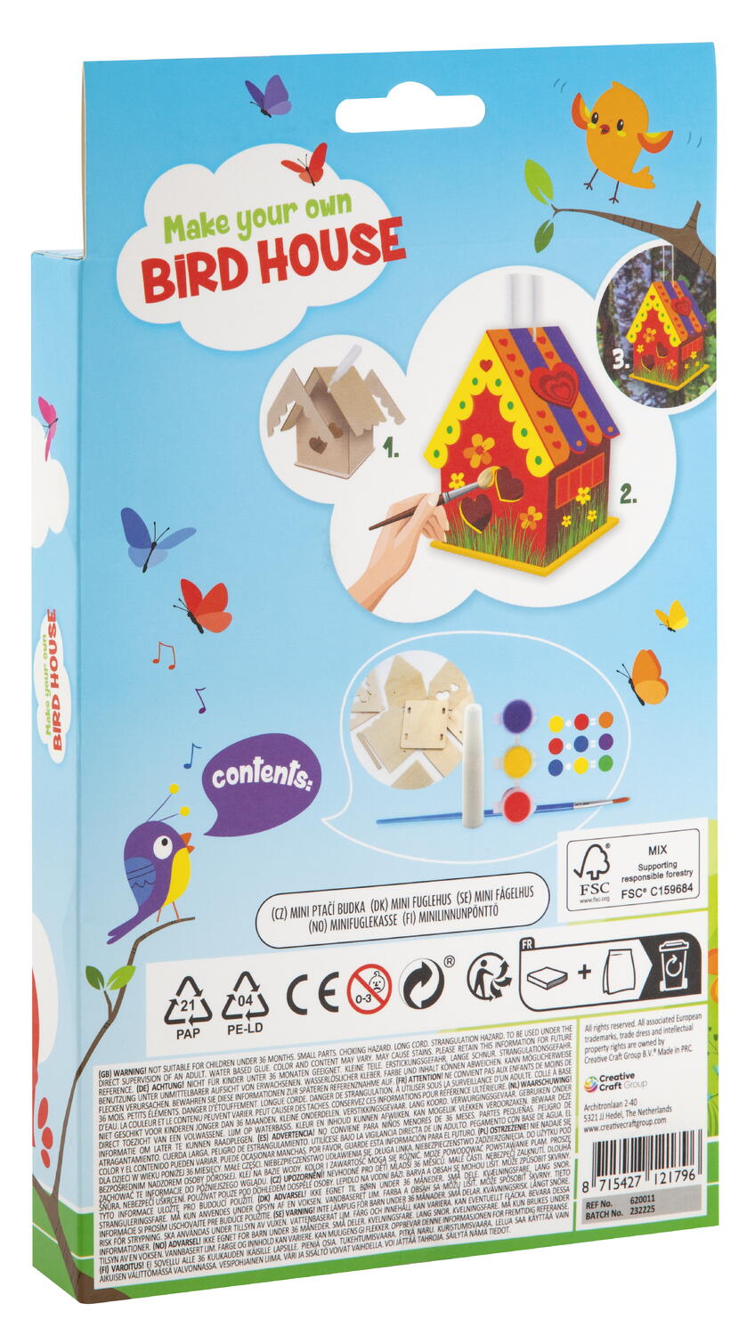 Mini casuta pasarilor cu inimioare, [2],bestfam.ro