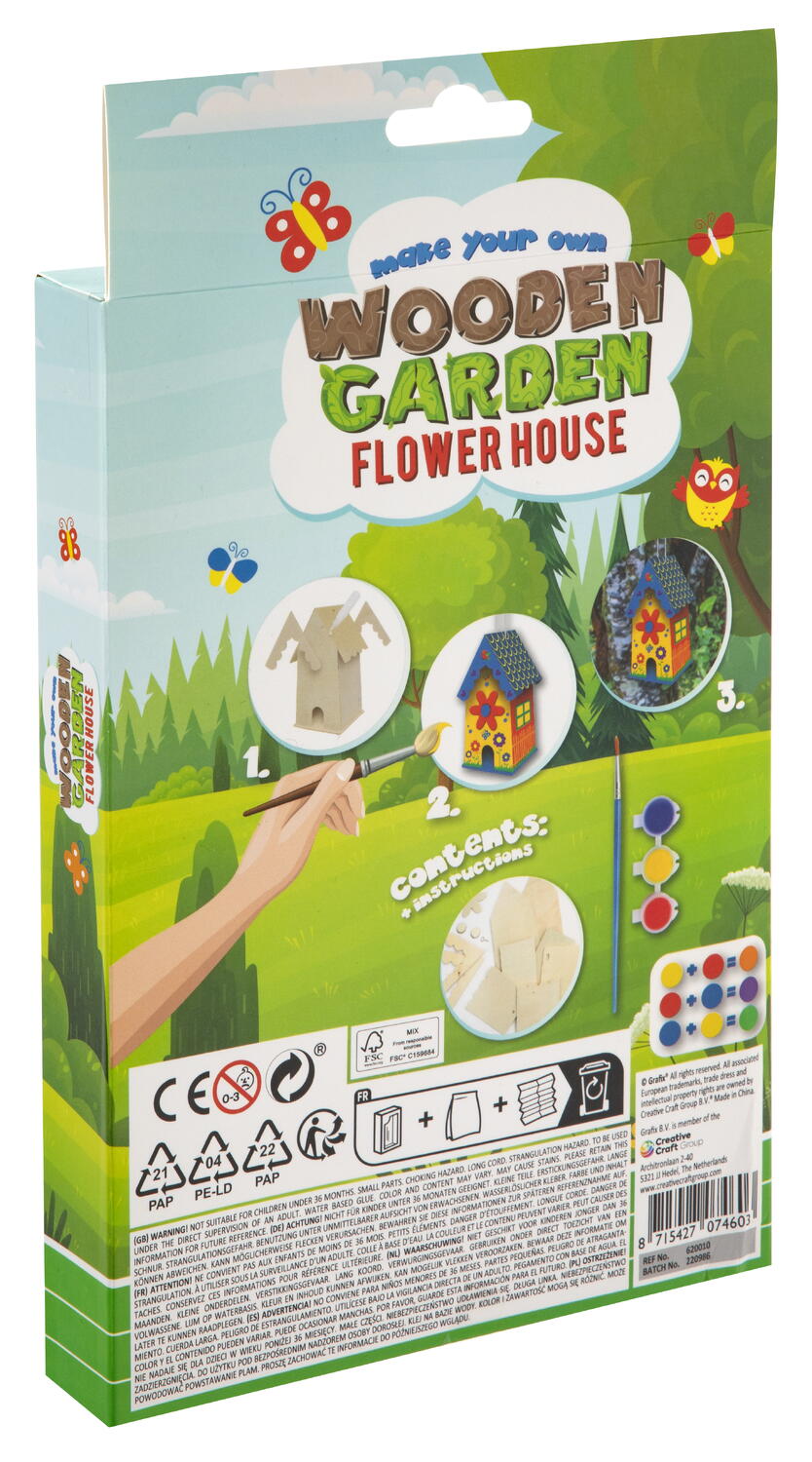 Mini casuta pasarilor (floricica), [2],bestfam.ro