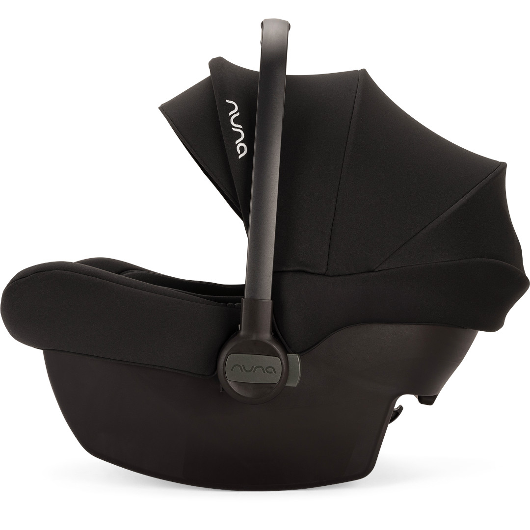 Nuna - Set scoica auto i-Size PIPA Lite Caviar R129 + Baza isofix BASE next i-Size pentru PIPA Lite, testata ADAC, [3],bestfam.ro