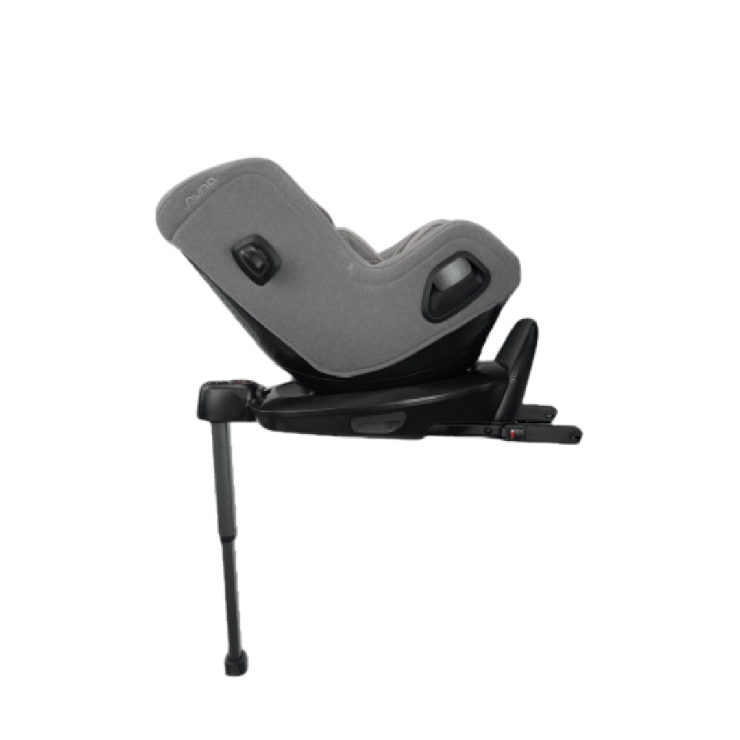Nuna - Set Scaun auto rotativ i-Size TODL next Frost, 40-105 cm + Baza isofix BASE next i-Size pentru TODL next, [2],bestfam.ro