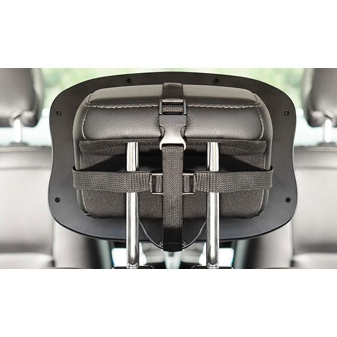 Oglinda de siguranta auto cu LED pentru monitorizare bebelusi, prindere pe tetiera, Reer BabyView 86101, [3],bestfam.ro