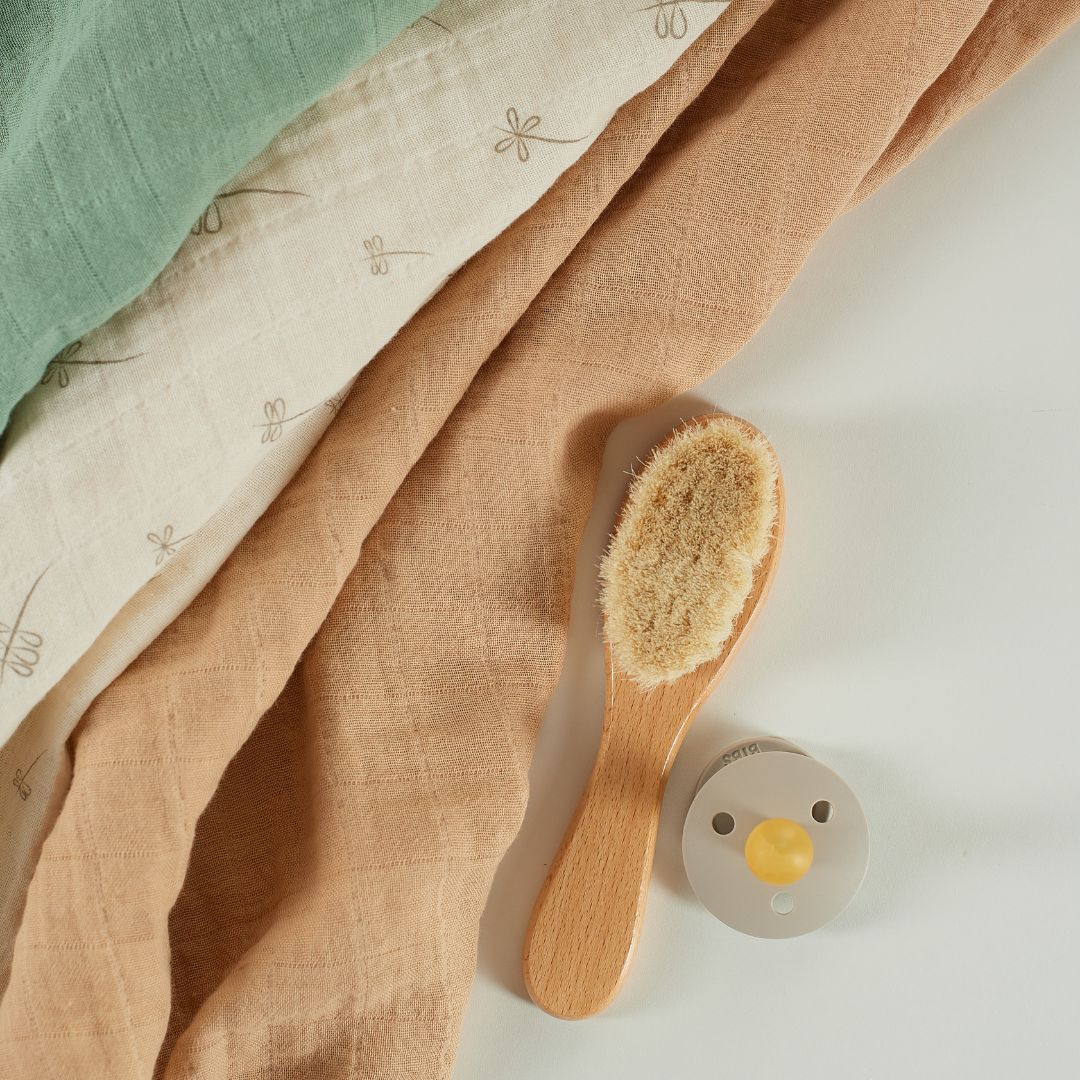 ONINO - Muselina multifunctionala din bumbac 100% organic, HUG.me, Pure Nature, x3 bucati, 60 x 60 cm, certificata GOTS, [3],bestfam.ro