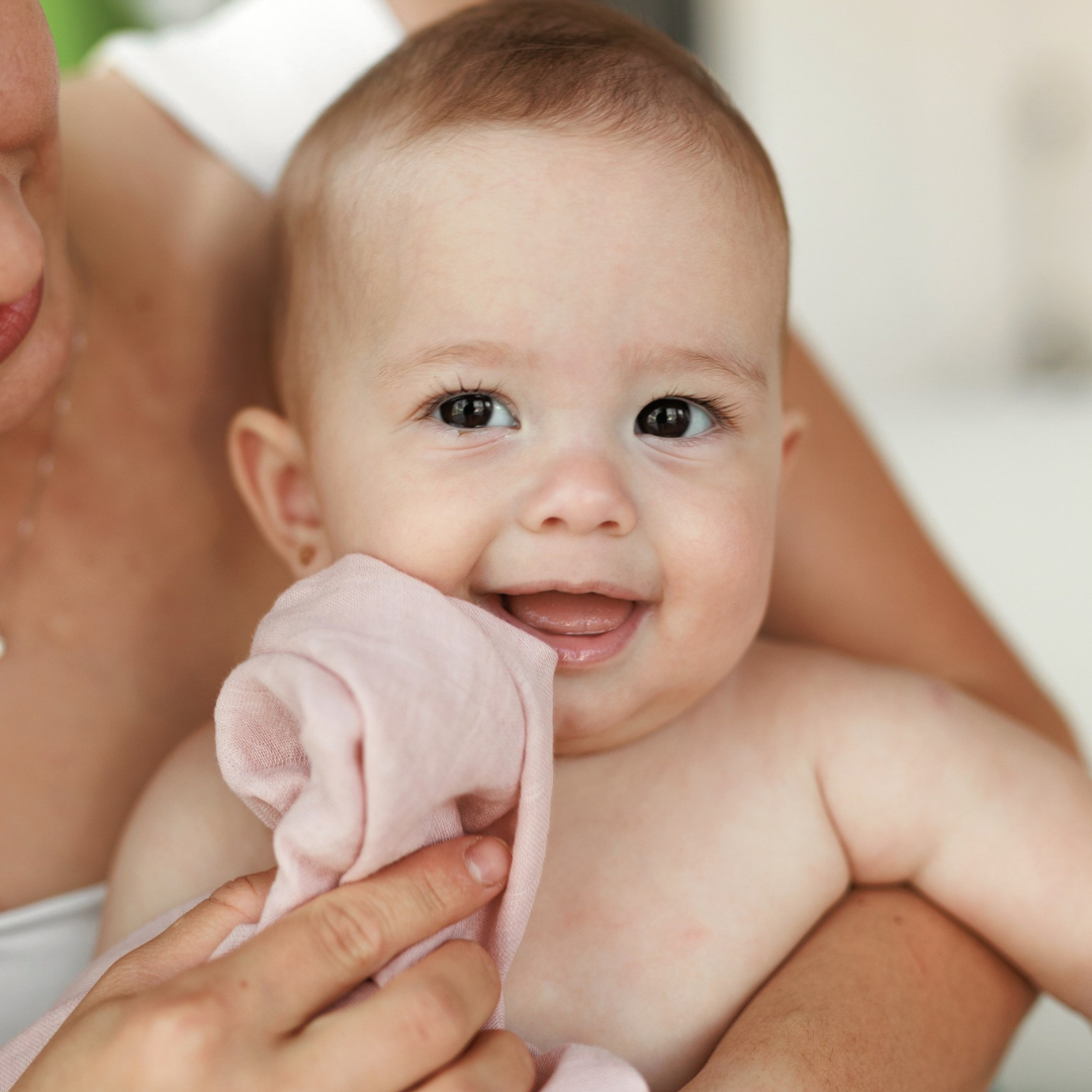 ONINO - Muselina multifunctionala din bumbac 100% organic, HUG.me, Sandy Rose, x1 bucata, 120 x 120 cm, certificata GOTS, [8],bestfam.ro