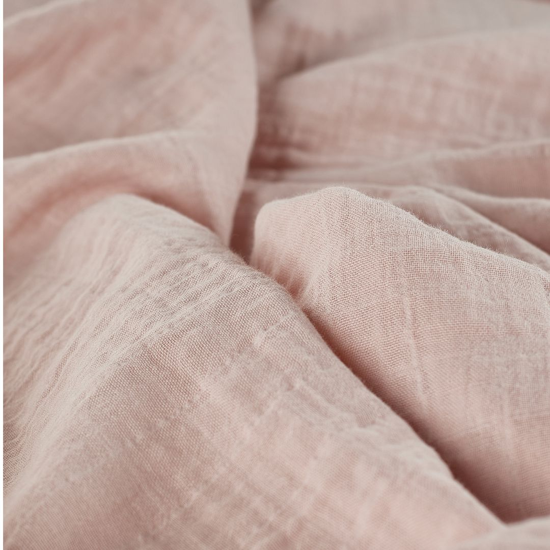 ONINO - Muselina multifunctionala din bumbac 100% organic, HUG.me, Warm Peach, x1 bucata, 120 x 120 cm, certificata GOTS, [2],bestfam.ro