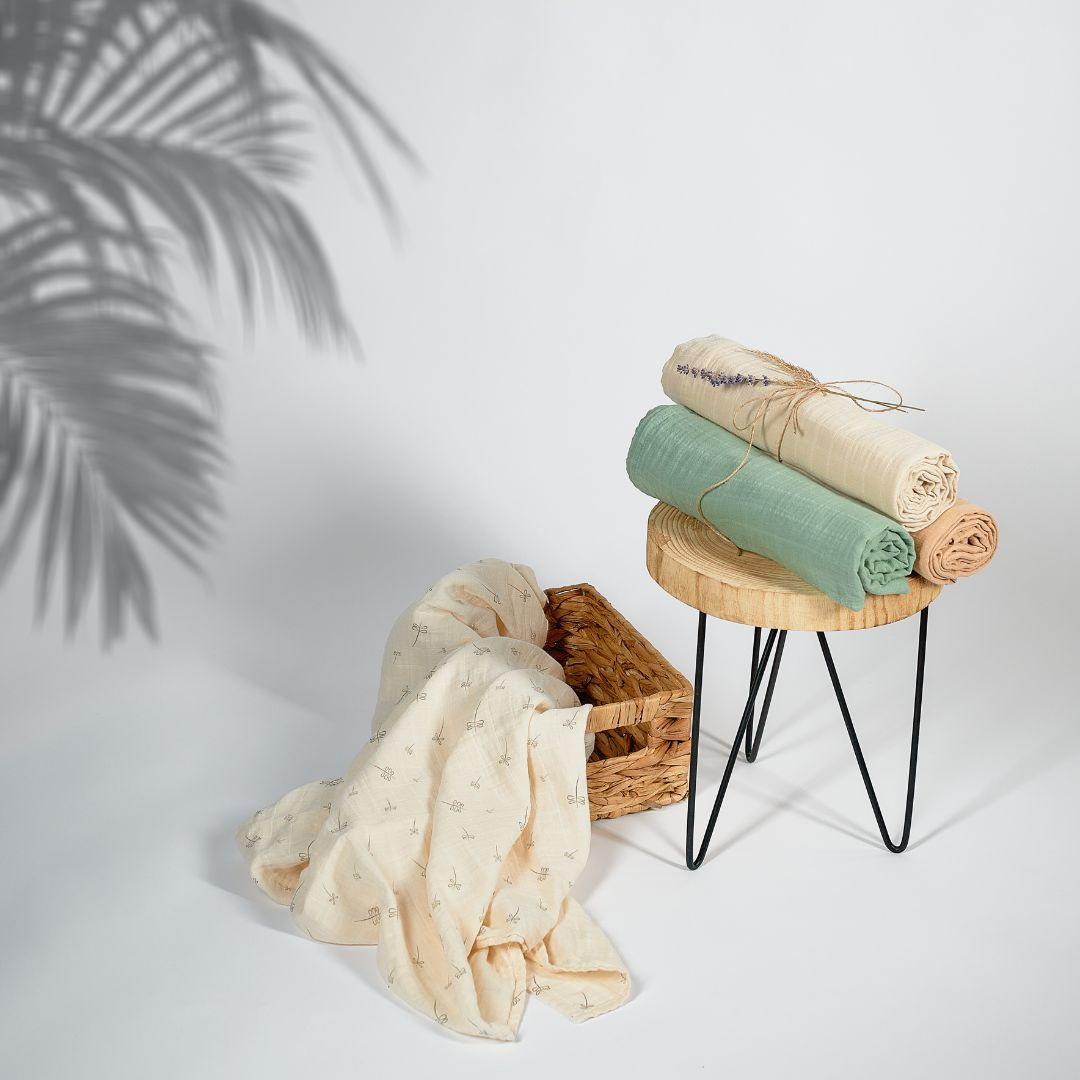 ONINO - Muselina multifunctionala din bumbac 100% organic, SNUGGLE.me, Pure Life, x1 bucata, 120 x 120 cm, certificata GOTS, [4],bestfam.ro