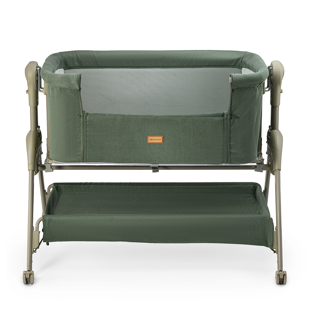 ONINO -  Patut co-sleeper HOLD.me, Sleepy Forest, [2],bestfam.ro