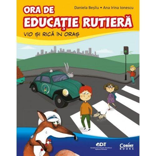 Ora de educatie rutiera. Vio si Rica in oras