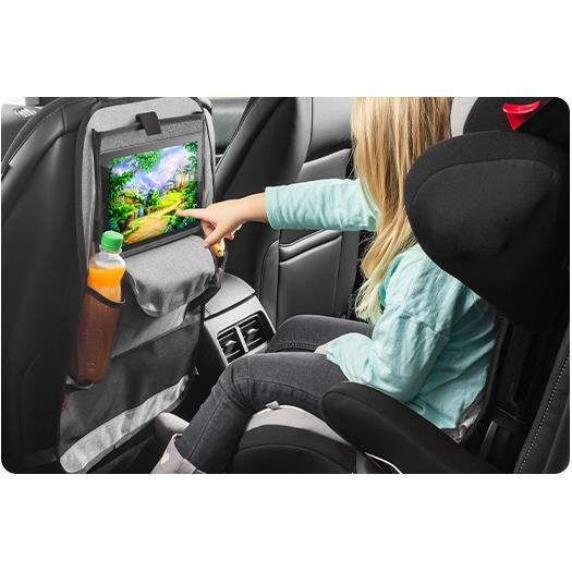 Organizator auto multimedia pentru scaunul din spate Reer TravelKid Entertain 86051, [4],bestfam.ro