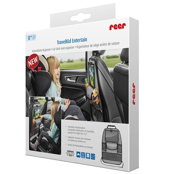 Organizator auto multimedia pentru scaunul din spate Reer TravelKid Entertain 86051, [5],bestfam.ro