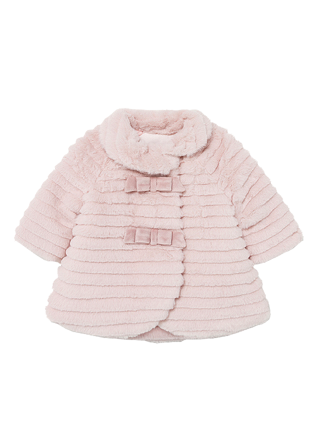 Palton blanita - Roz pal, fetita - Mayoral 4-6 luni