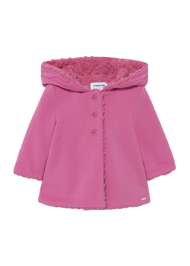 Palton plus reversibil - Roz - Mayoral 3 ani
